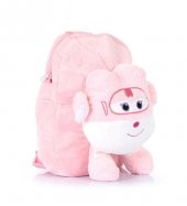 DZC KUZENLER AVM HARİKA KANATLAR PEMBE DIZZY ANAOKUL KREŞ PELUŞ ÇANTA 30 CM - 1