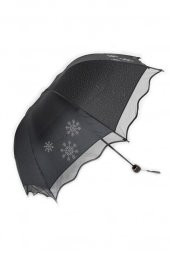 Marlux Rüzgara dayanıklı fiber gövdeli kadın şemsiye - 1