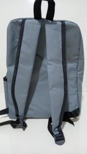 DZC KUZENLER AVM HUMMEL BEZ SIRT ÇANTASI UNISEX GÜNLÜK BÜYÜK BOY OKUL ÇANTA - 4