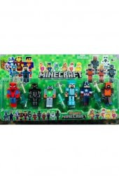DZC KUZENLER AVM MİNECRAFT 6 LI FİGÜR BATMEN KAPTAN KARAKTER OYUNCAKLAR thumbnail 1
