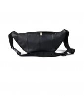 Siyah  Deri Freebag Bel Çantası - 3