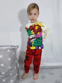 ERKEK ÇOCUK MARVEL MODELLİ 3 İP ŞARDONLU EŞOFMAN TAKIMI - 2
