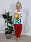 ERKEK ÇOCUK MARVEL MODELLİ 3 İP ŞARDONLU EŞOFMAN TAKIMI - 4
