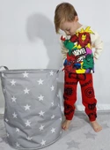ERKEK ÇOCUK MARVEL MODELLİ 3 İP ŞARDONLU EŞOFMAN TAKIMI - 1