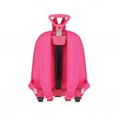 DZC KUZENLER AVM Anaokulu KREŞ Çocuk Valiz Sırt Çantası Çekçekli Happy Lol Bebek Şeker Kız Sert Ön Yüzey 5d Pembe thumbnail 4