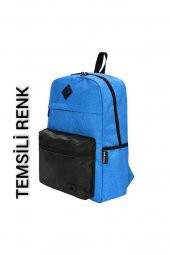 DZC KUZENLER AVM ESPACK SIRT ÇANTASI BÜYÜK BOY BEZ SPOR GÜNLÜK OKUL ÇANTA MOR thumbnail 3