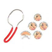 Epilasyon Aleti Yaylı Epilatör Kaş Bıyık Tüy Alma Aparatı Pratik Kullanım Paslanmaz Çelik Yay - 3