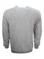 Mcl 14278 Erkek Basic Önü Düğmeli Hırka - Gri - 2