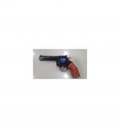 PVCDE SİYAH KOVBOY 8Lİ KAPSÜL TABANCA PLASTİK - 1