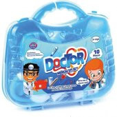 Hobi Toys Mavi Çocuk Medikal Doktor Seti (10 Parça) - 2