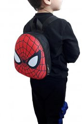 DZC KUZENLER AVM Erkek Çocuk 3d Örümcek Adam Spiderman Kreş Anaokulu Sırt Çantası - 4