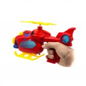 DZC KUZENLER AVM DUMAN ÇIKARAN PİLLİ HELİKOPTER OYUNCAK PİLLİ IŞIKLI SESLİ AKTİVİTE OYUNCAK - 5