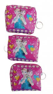 DZC KUZENLER AVM ELSA ANNA FROZEN BOZUK PARA CÜZDANI 3 LÜ SET KIZ ÇOCUK - 1
