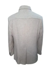 Witwork Erkek Kaşe Kaban - 5001 - Açık Gri - 56 - 3