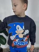 ERKEK ÇOCUK SNOOPY VE SONİC 3 İPLİK PAMUK EŞOFMAN TAKIMI - 2