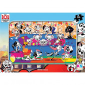 KS Games 24 Parça 101 Dalmatian (101 Dalmaçyalı) Frame Puzzle - 1