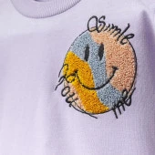 Unisex Çocuk Sweatshirt Bisiklet Yaka %100 Pamuk thumbnail 2