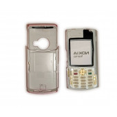 Nokia N72 Kapak Nokia N72 uyumlu Pembe Kapak ön Kapak Arka Kapak Tuş Takımı - 2