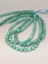 Amazonit Taşı Faset Kesim Dizi 8mm thumbnail 3