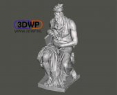 Musa Tarafından Michelangelo Heykel (Heykeli 3D Tarama) Plastik Aparat - 1