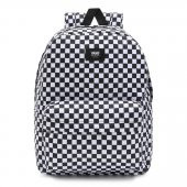 Vans Mn Old Skool Check Backpack Sırt Çantası Damalı Beyaz - 1