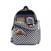 Vans Mn Old Skool Check Backpack Sırt Çantası Damalı Beyaz - 2