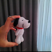 Amigurumi Snoopy anahtarlık Aksesuar Hediyelik - 2