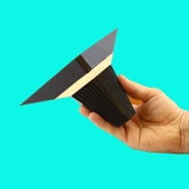 Alcazar Lüks Mobilya Kanepe Sehpa Tv Ünitesi Koltuk Ayağı Baza Ayakları Köşe 12 Cm Siyah Altın thumbnail 6