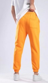 Chatca Erkek 3 İplik Şardonlu Turuncu Sweatpant K-575 - 2