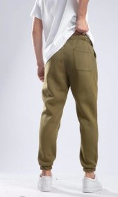 Chatca Erkek 3 İplik Şardonlu Yeşil Sweatpant K-575 - 2