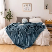 Tek Kişilik Fitilli Yumuşak Dokulu Battaniye 170 x 230 cm thumbnail 6