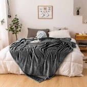 Tek Kişilik Fitilli Yumuşak Dokulu Battaniye 170 x 230 cm thumbnail 7