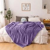 Tek Kişilik Fitilli Yumuşak Dokulu Battaniye 170 x 230 cm thumbnail 1