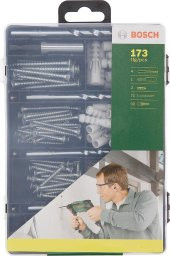 Bosch 173 Parça Sabitleme , Dübel, Vidalama Ve Matkap Uç Seti - 4
