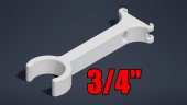 Piksel Şerit İla 3 / 4In Pvc Boru Zip Kravat Kanalı İle Plastik Aparat - 3
