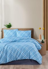 Bret Pazen Flannel Kışlık Çift Kişilik Nevresim Takımı - 1