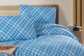 Bret Pazen Flannel Kışlık Çift Kişilik Nevresim Takımı - 2