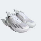 Adidas IG9516 Adizero Cybersonic Kadın Beyaz Tenis Ayakkıbısı thumbnail 5
