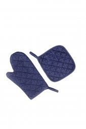 Bambum Home Sole - 2'li Mutfak Seti Koyu Jean - 1