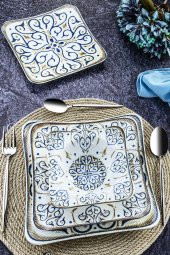 Bambum Lofty - 24 Parça Porselen Yemek Takımı Java - 1