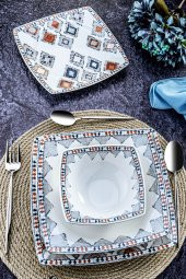 Bambum Noble - 24 Parça Porselen Yemek Takımı Rug - 1