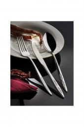 Alaca Elmas 60 Parça Çatal Kaşık Takımı - 1