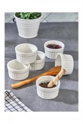 Ckr4016 Porselen Reçellik 6 Cm 6 Lı - 1