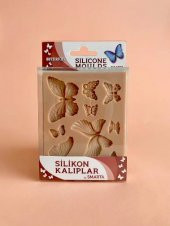Smarta Silikon Kalıp - Kelebekler - 1