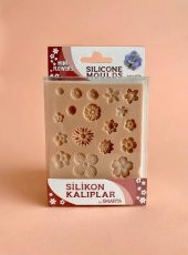 Smarta Silikon Kalıp - Minik Çiçekler - 1