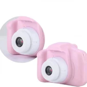 Coofbe 1080P Çocuk Fotoğraf Makinası Video Çekim Makinası Oyunlu 8GB Hafıza Kartlı Çocuklar İçin Dijital Kamera - 6