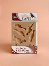 Smarta Silikon Kalıp - Kuşlar - 1
