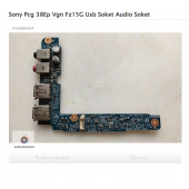 Sony Pcg 38Ep Vgn Fz15G Usb Soket Audio Soket - 1