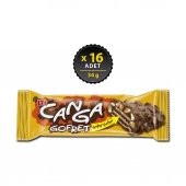 Canga Çikolatalı Yer Fıstık Kaplı Gofret 34 g x 16 Adet - 1