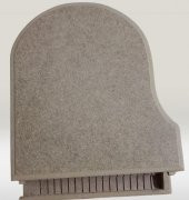 Hobi ADN 90274 Dekoratif Piyano Kutu Ayaklı Ahşap MDF HAM CNC Kesim MODEL El Yapı - 4